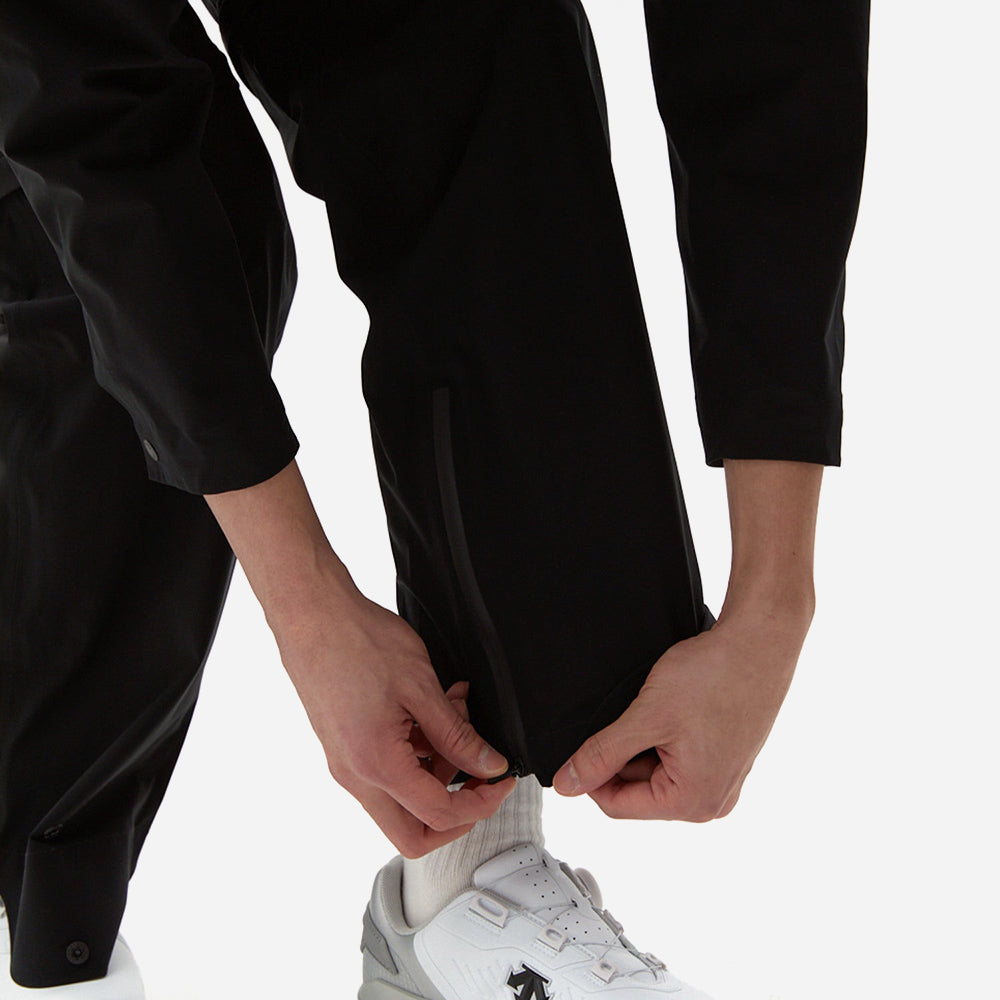 Quần Dài Đánh Golf Nam Descente Pro Rainwear Bottom - Đen - Supersports Vietnam
