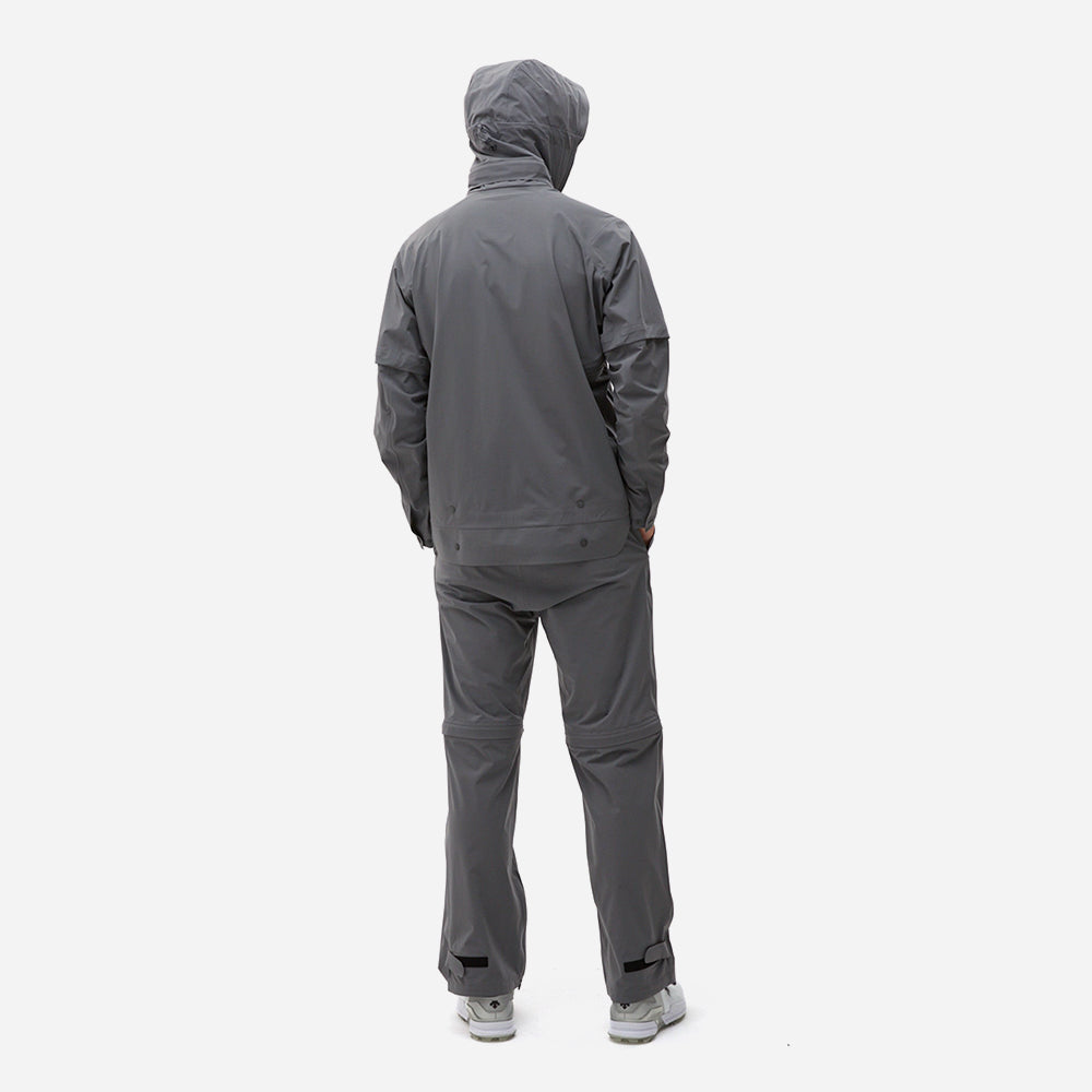 Quần Dài Đánh Golf Nam Descente Pro Rainwear Bottom - Xám - Supersports Vietnam