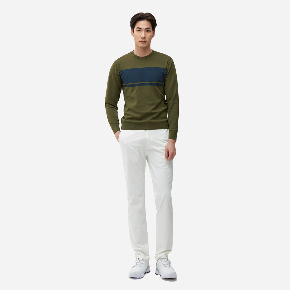 Quần Dài Đánh Golf Nam Descente S-Pro Slim Fit - Trắng - Supersports Vietnam