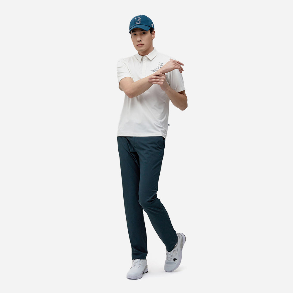 Quần Dài Đánh Golf Nam Descente S-Pro Slim Fit - Xanh Navy - Supersports Vietnam