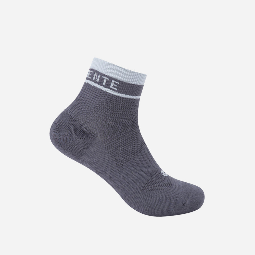 Vớ Thể Thao Nam Descente Semi Pro Logo Point Quarter - Xám - Supersports Vietnam