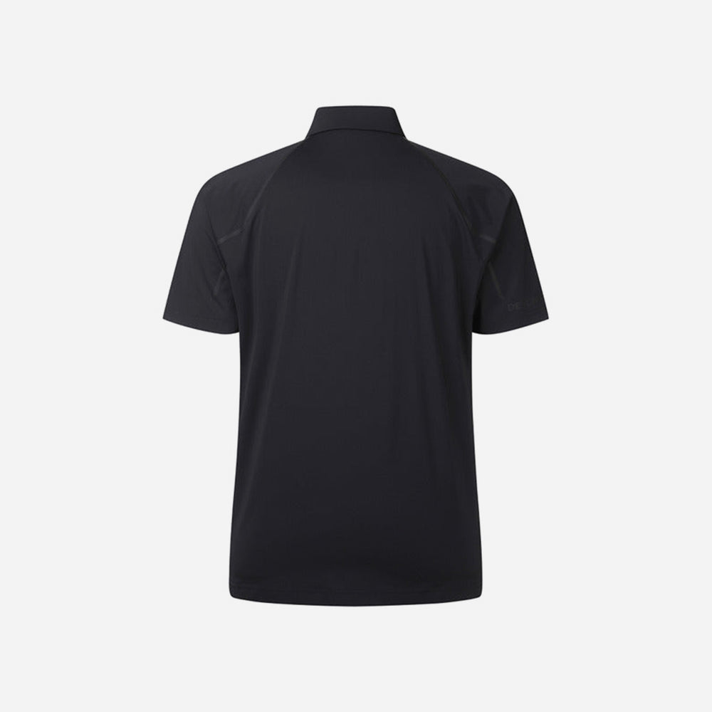 Áo Đánh Golf Nam Descente Spirit Print Point Sleeve - Xám - Supersports Vietnam