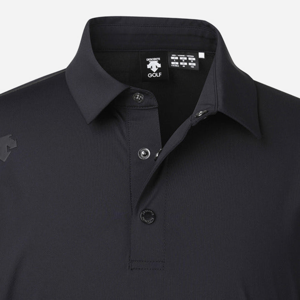 Áo Đánh Golf Nam Descente Spirit Print Point Sleeve - Xám - Supersports Vietnam