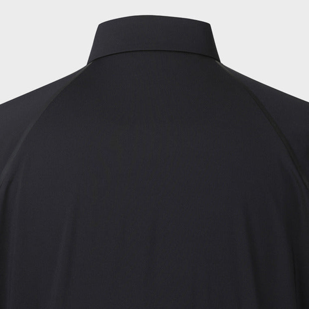 Áo Đánh Golf Nam Descente Spirit Print Point Sleeve - Xám - Supersports Vietnam