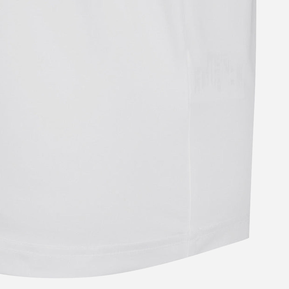 Áo Đánh Golf Nam Descente Spirit Print Point Sleeve - Trắng - Supersports Vietnam