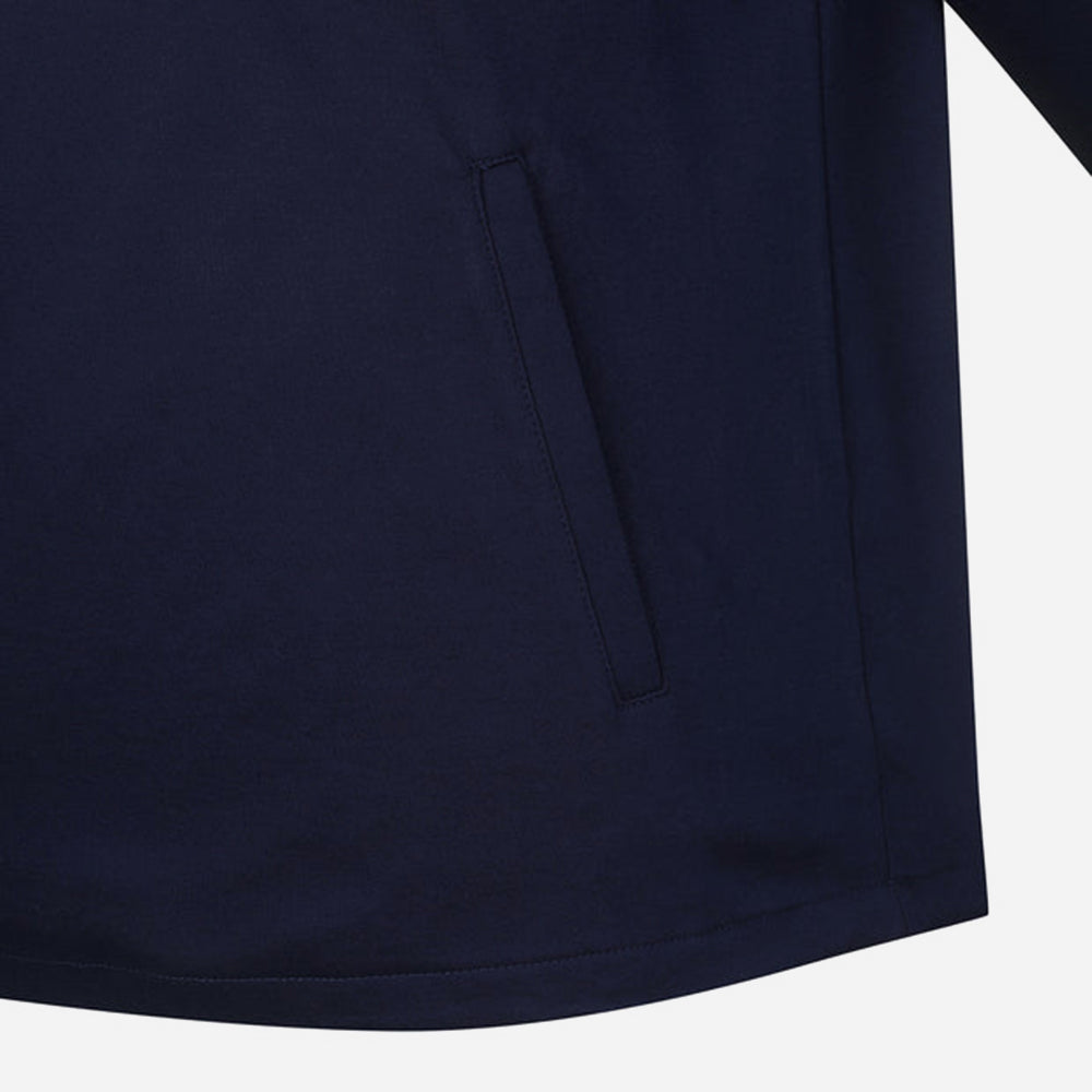 Áo Đánh Golf Nam Descente Spirit Printing Loosefit Half Neck - Xanh Navy - Supersports Vietnam