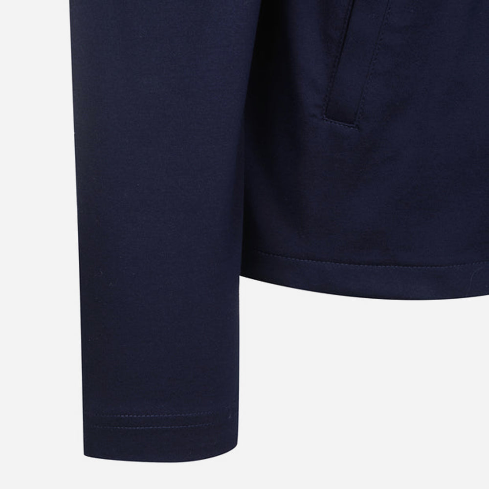 Áo Đánh Golf Nam Descente Spirit Printing Loosefit Half Neck - Xanh Navy - Supersports Vietnam