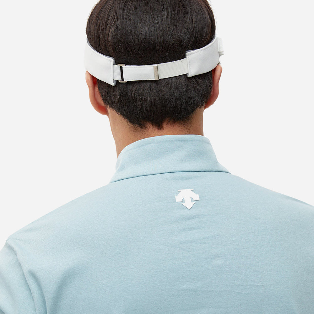 Áo Đánh Golf Nam Descente Spirit Printing Loosefit Half Neck - Xanh Dương - Supersports Vietnam