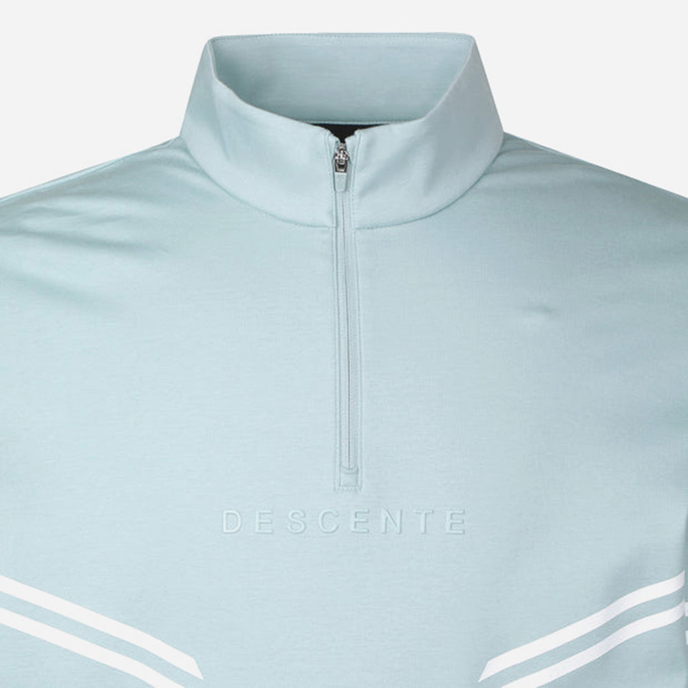 Áo Đánh Golf Nam Descente Spirit Printing Loosefit Half Neck - Xanh Dương - Supersports Vietnam