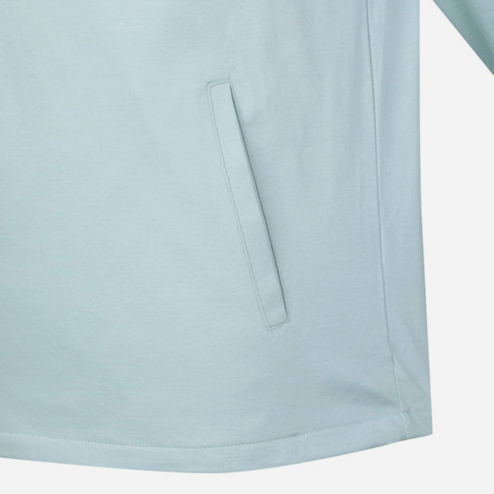 Áo Đánh Golf Nam Descente Spirit Printing Loosefit Half Neck - Xanh Dương - Supersports Vietnam