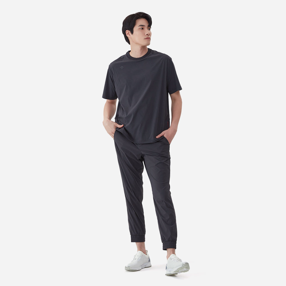 Áo Đánh Golf Nam Descente Spirit Woven Sleeve - Xám - Supersports Vietnam