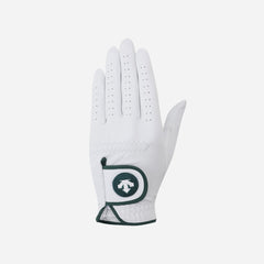 Descente Super Solid Sheepskin Golf Glove - White