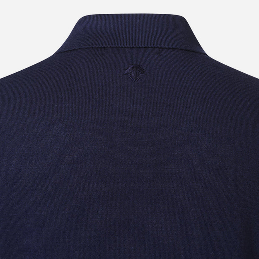 Áo Đánh Golf Nữ Descente Sleeve Knit - Xanh Navy - Supersports Vietnam