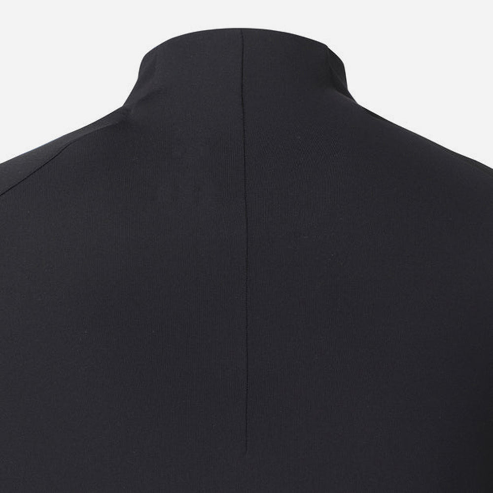 Áo Đánh Golf Nữ Descente Semi Pro Mockneck - Đen - Supersports Vietnam