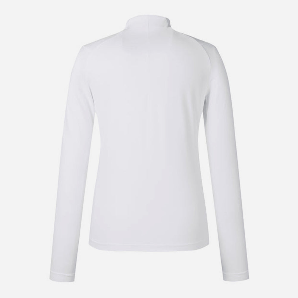 Áo Đánh Golf Nữ Descente Semi Pro Mockneck - Trắng - Supersports Vietnam