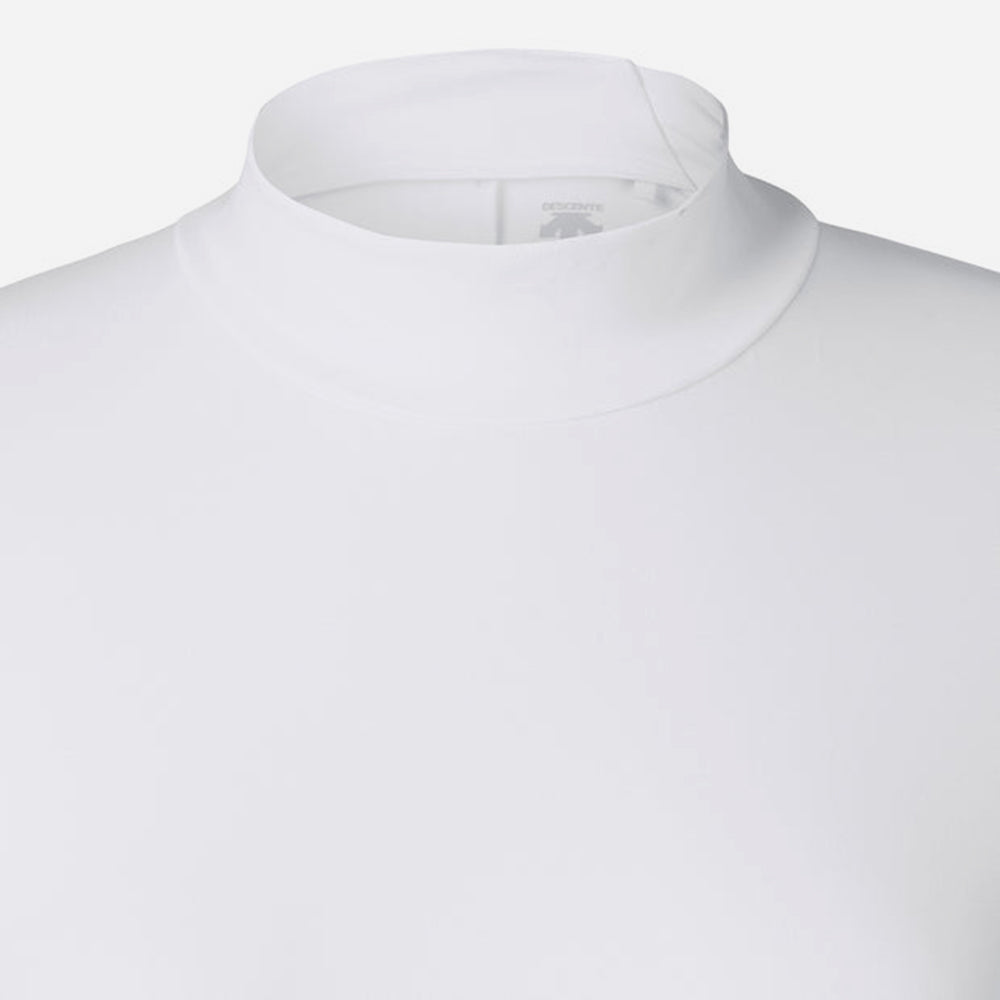 Áo Đánh Golf Nữ Descente Semi Pro Mockneck - Trắng - Supersports Vietnam