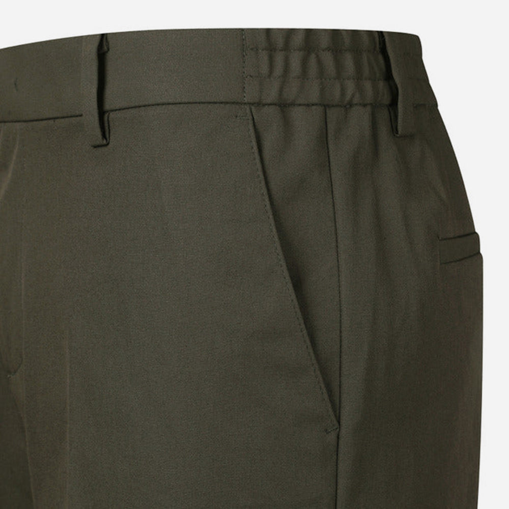 Quần Ngắn Golf Nam Descente S-Pro Linen - Xanh Quân Đội - Supersports Vietnam