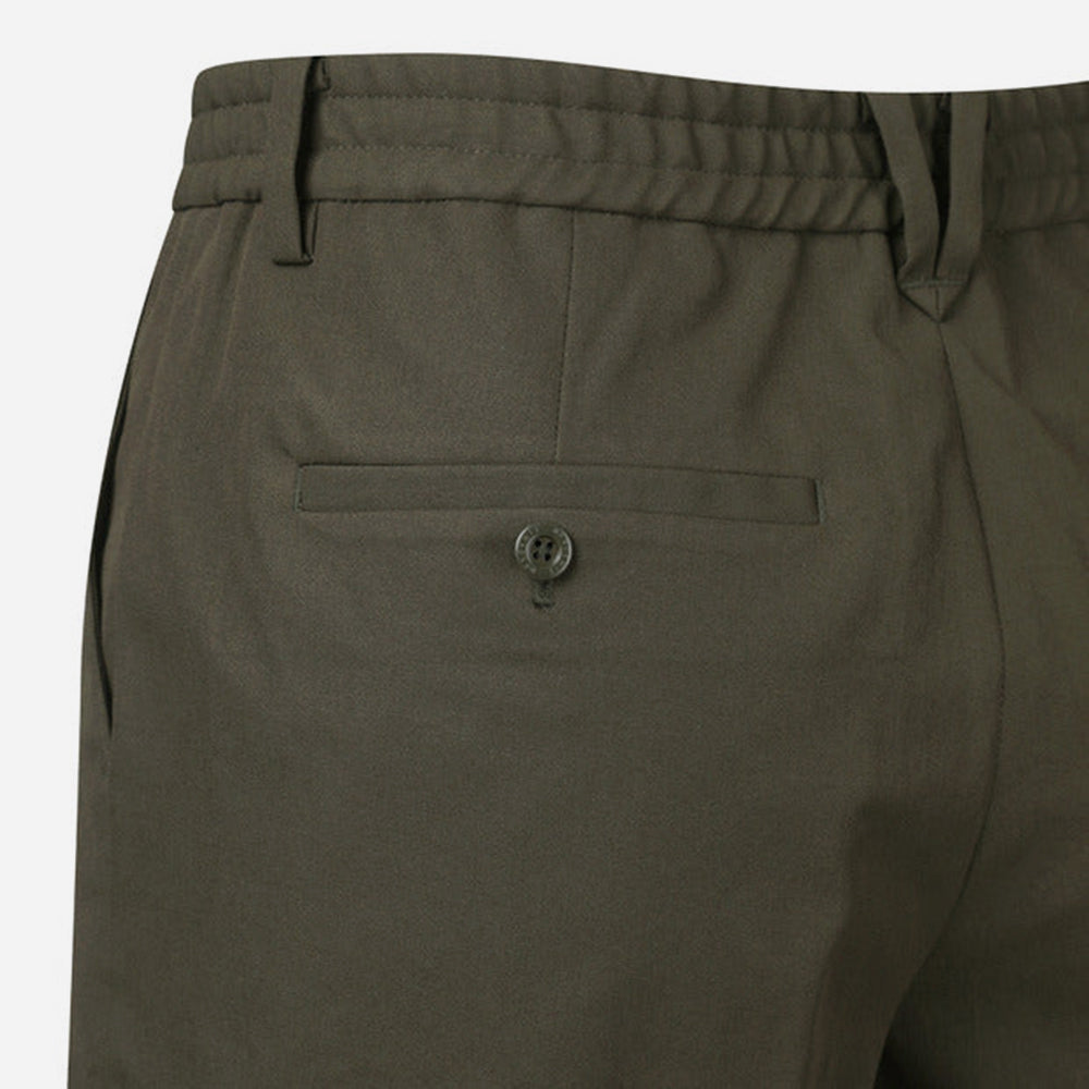Quần Ngắn Golf Nam Descente S-Pro Linen - Xanh Quân Đội - Supersports Vietnam