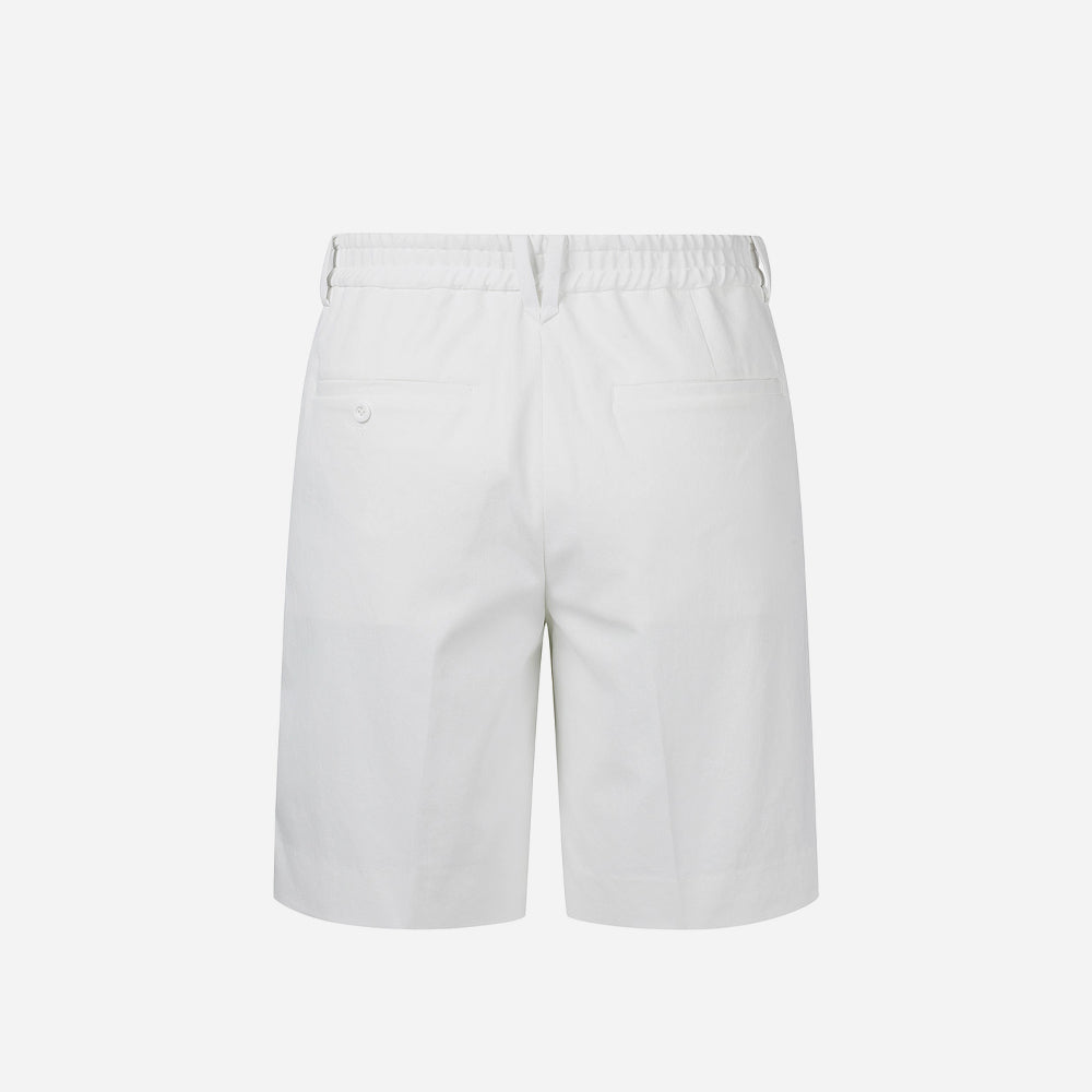 Quần Ngắn Golf Nam Descente S-Pro Linen - Trắng - Supersports Vietnam