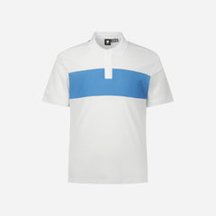 Men's Descente S-Pro Knit Collar T-Shirt - White