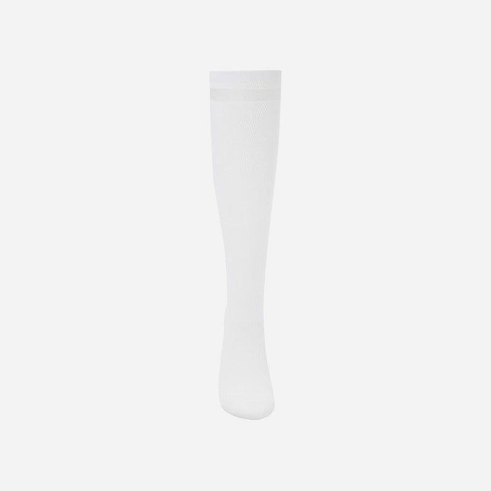 Vớ Thể Thao Nữ Descente Semi Pro Ventilation Knee - Trắng - Supersports Vietnam