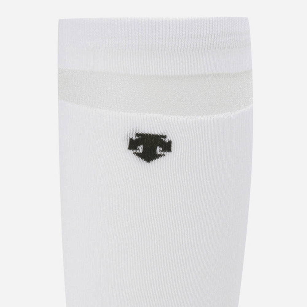 Vớ Thể Thao Nữ Descente Semi Pro Ventilation Knee - Trắng - Supersports Vietnam
