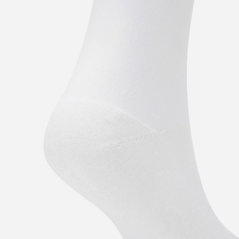 Vớ Thể Thao Nữ Descente Semi Pro Ventilation Knee - Trắng - Supersports Vietnam