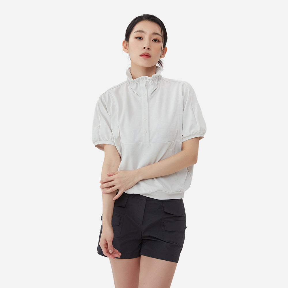 Quần Ngắn Golf Nữ Descente Side Pocket Half - Đen - Supersports Vietnam