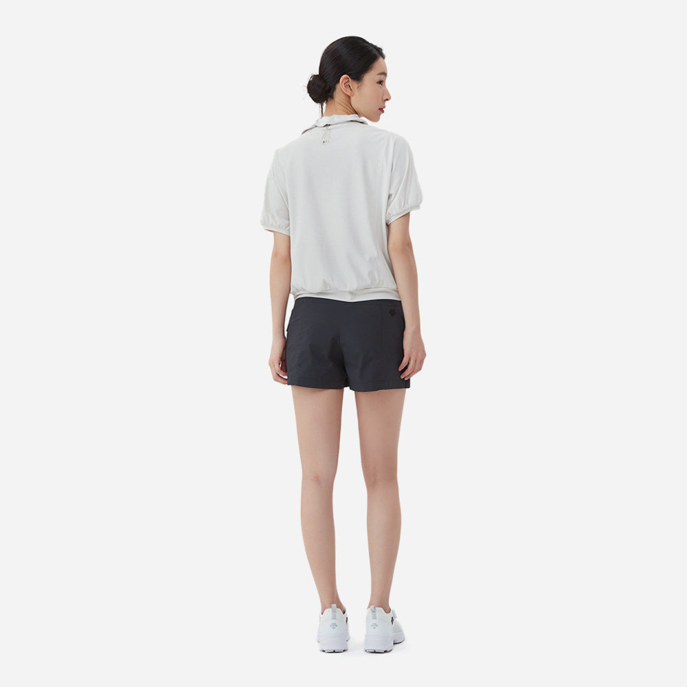 Quần Ngắn Golf Nữ Descente Side Pocket Half - Đen - Supersports Vietnam