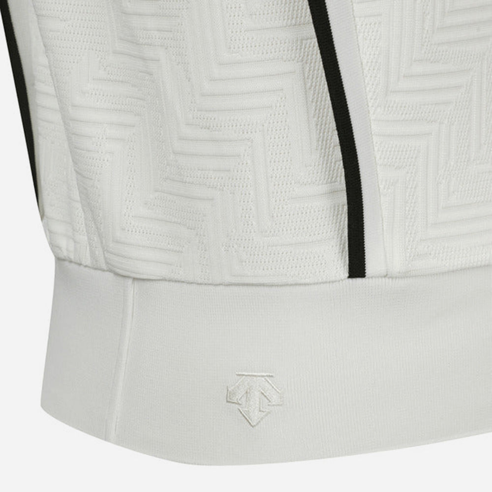 Áo Đánh Golf Nữ Descente Front Patterned Jacquard Sleeveless - Be - Supersports Vietnam