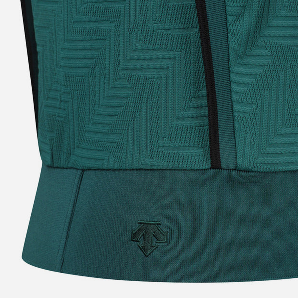 Áo Đánh Golf Nữ Descente Front Patterned Jacquard Sleeveless - Xanh Lá - Supersports Vietnam