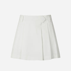 Quần Ngắn Golf Nữ Descente Spirit Hot Summer Woven Linen - Be - Supersports Vietnam