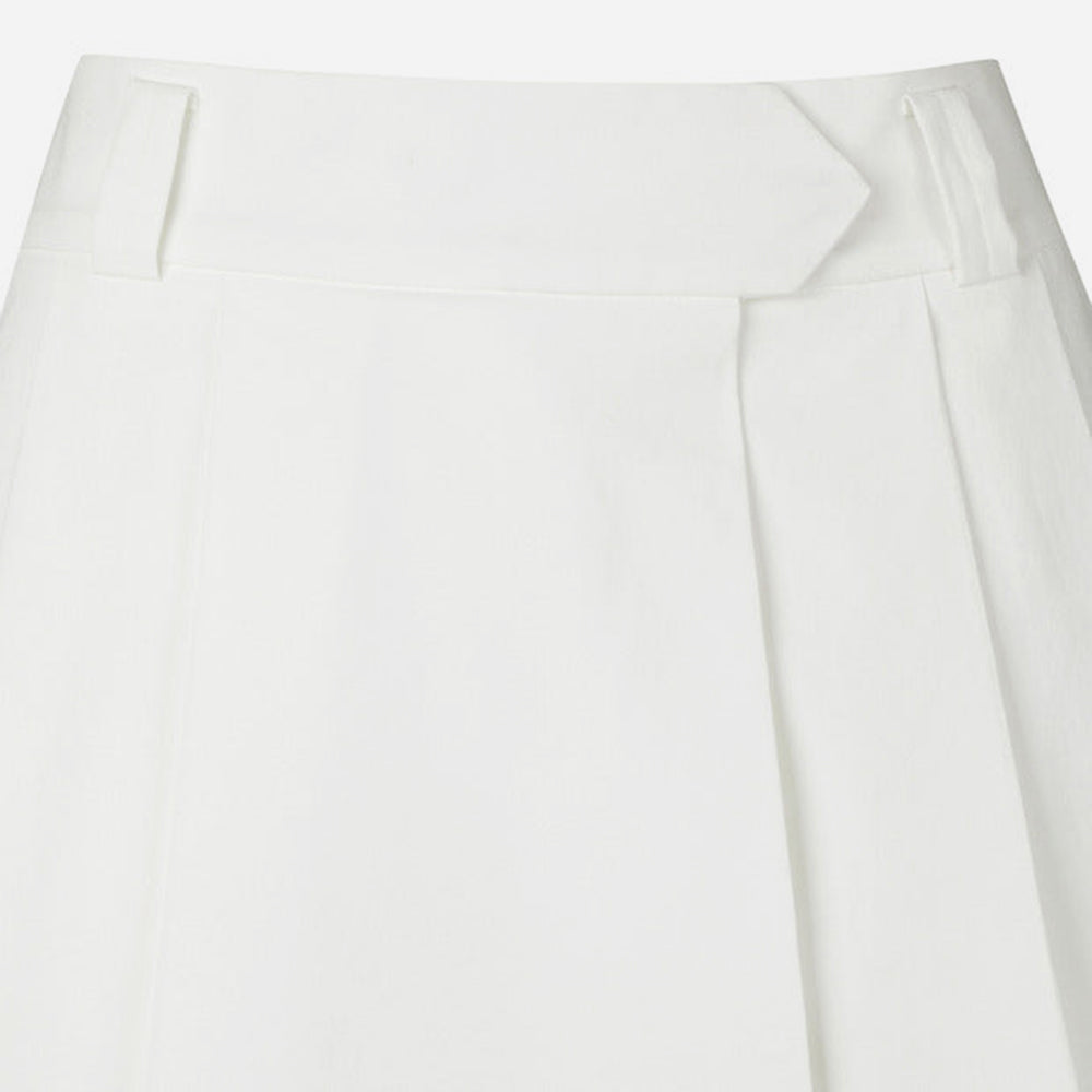 Quần Ngắn Golf Nữ Descente Spirit Hot Summer Woven Linen - Be - Supersports Vietnam