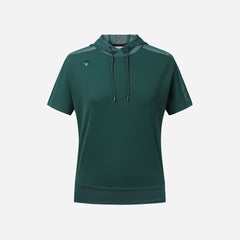 Áo Đánh Golf Nữ Descente Sleeve Hoodie - Xanh Lá - Supersports Vietnam