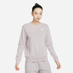 Women's Nike Asw Club Fleece Crew Sweatshirt - Pink