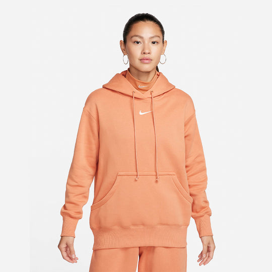 Women's Nike Sportswear Phoenix Fleece Hoodie - Orange