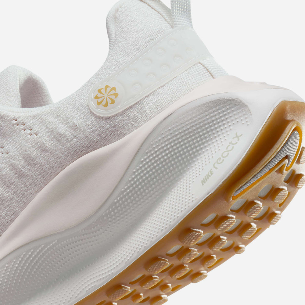 Women's Nike Reactx Infinity Run Running Shoes Beige