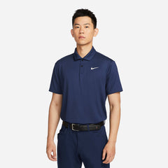 Men's Nike Dri-Fit Tour Solid Polo Shirt - Navy