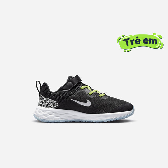 Kids' Nike Revolution 6 Nn Jp (Psv) Running Shoes - Black
