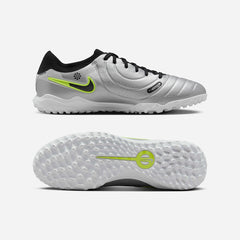 Men's Nike Legend 10 Pro Tf Turf Football Boots - Gray