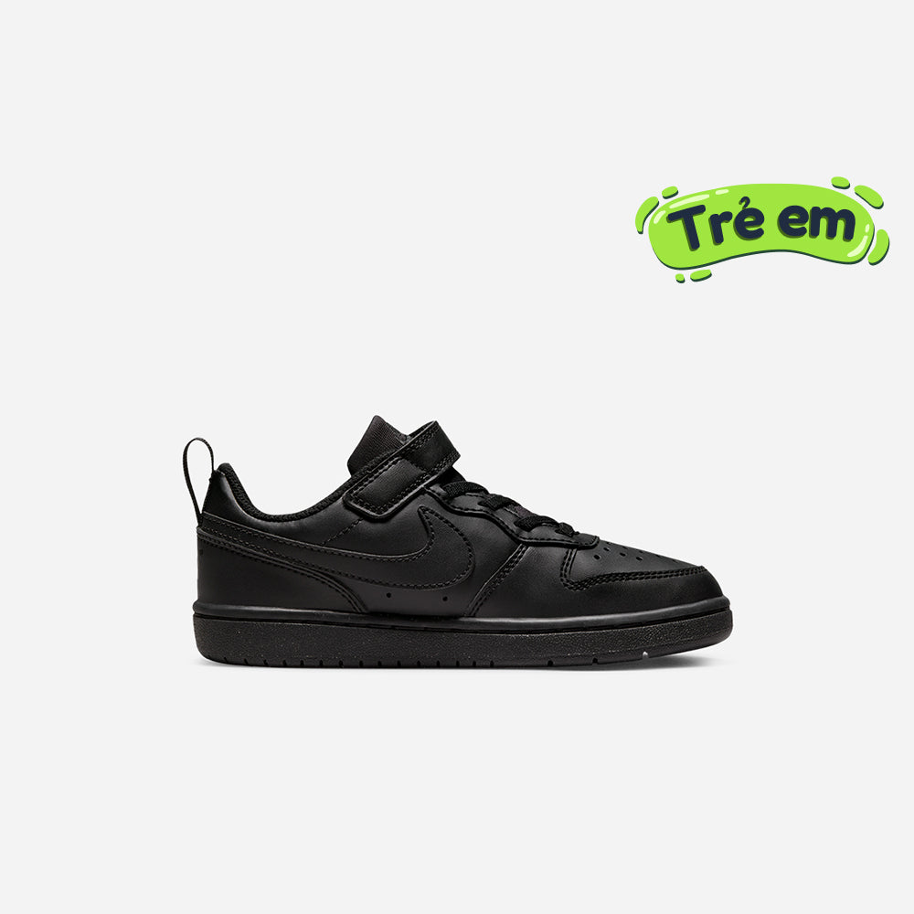 Giày Thời Trang Bé Trai Nike Court Borough Lorecraft (Ps) - Đen - Supersports Vietnam