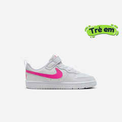 Giày Sneaker Bé Trai Nike Court Borough Low Recraft (Ps) - Trắng