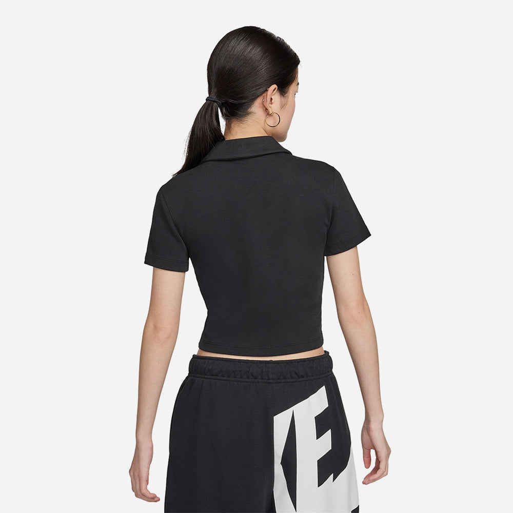 Áo Polo Nữ Nike Essential Crop - Supersports Vietnam