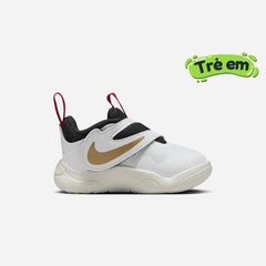 Giày Sneaker Trẻ Em Nike Team Hustle D 11 (Td) - Trắng