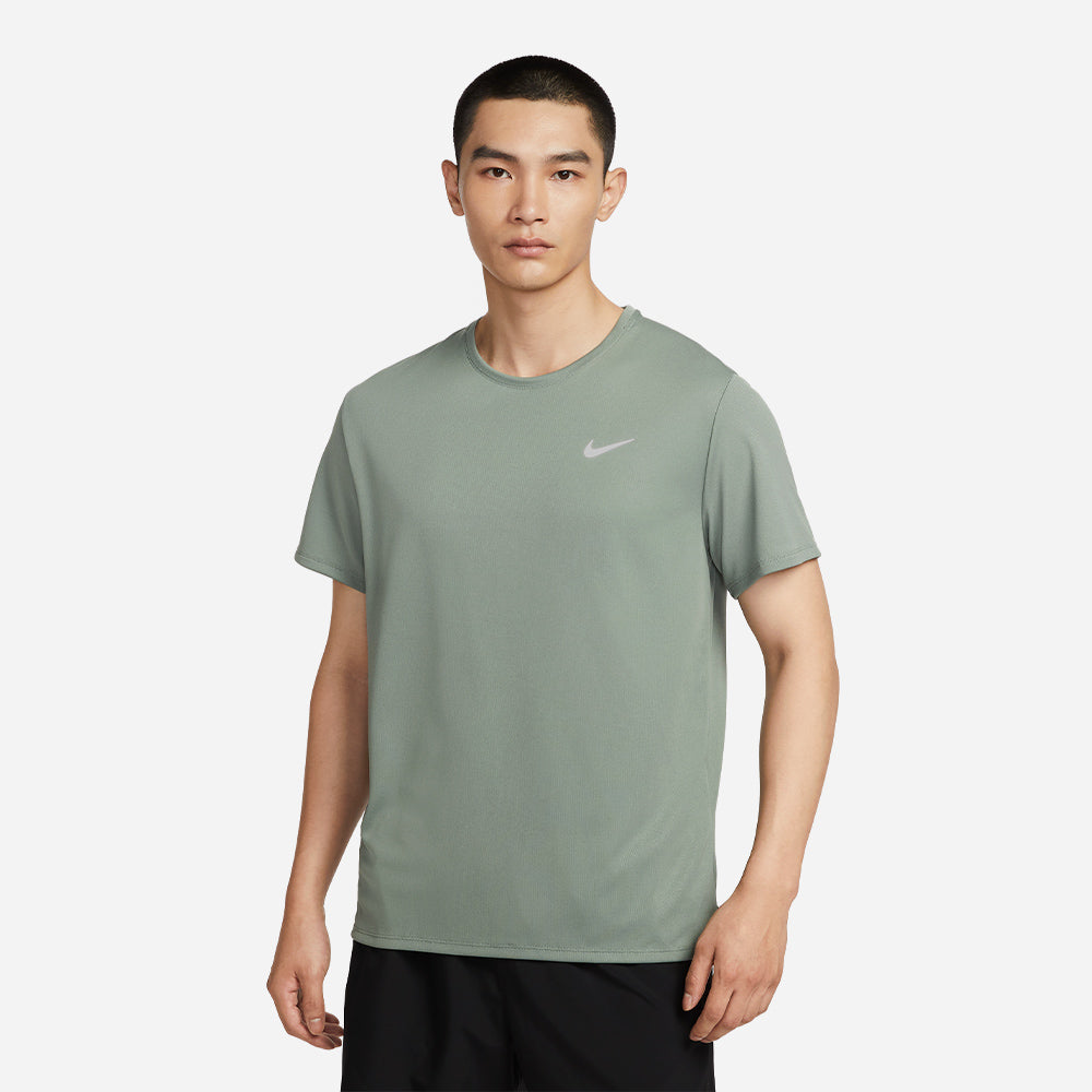 Áo Thun Nam Nike Dri-Fit Uv Miler Short-Sleeve - Xanh Lá - Supersports Vietnam