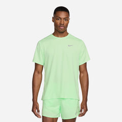 Men's Nike Dri-Fit Uv Miler T-Shirt - Green