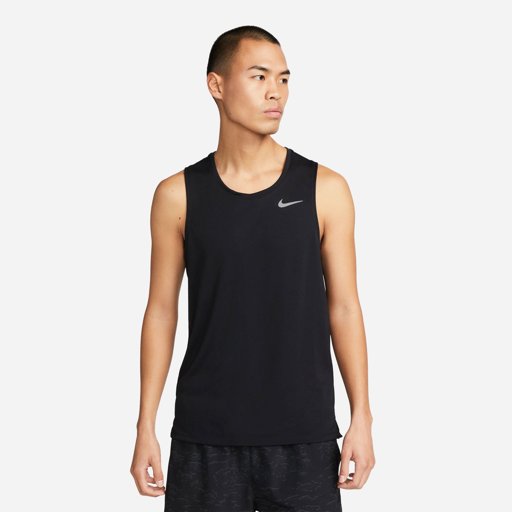 Áo Ba Lỗ Nam Nike Dri-Fit Miler - Đen - Supersports Vietnam