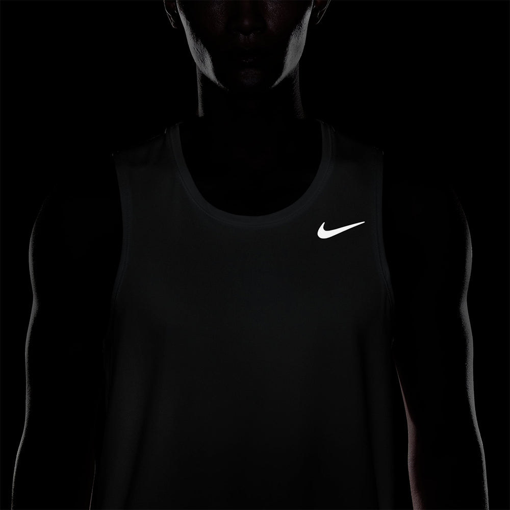 Áo Ba Lỗ Nam Nike Dri-Fit Miler - Trắng - Supersports Vietnam