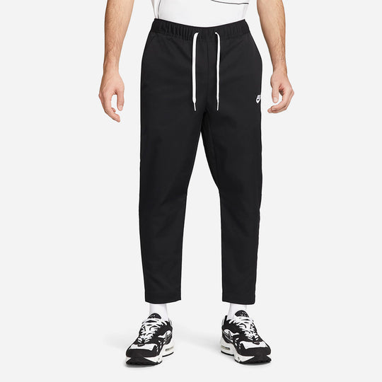 Men's Nike Club Woven Taper Pants - Black