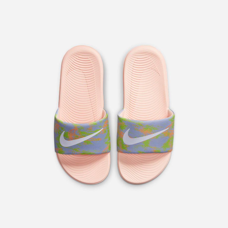 Pink nike hotsell slides kids